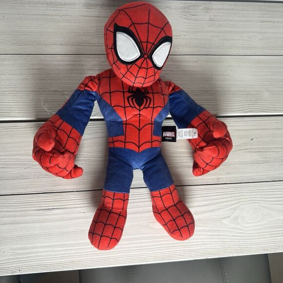 Disney Jr Marvel Spidey & His Amazing Friends SPIDERMAN 12" Talking Plush - Picture 3 of 5